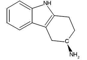 (R)-3-amino-1,2,3,4-terahydrocarbazole structure, CAS 116650-33-0