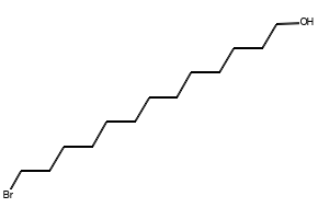 13-Bromo-1-tridecanol structure, CAS 116754-58-6