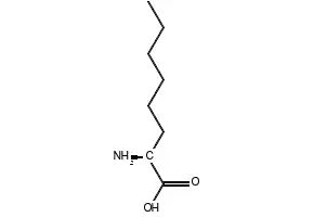 (S)-2-Aminooctanoic acid structure, CAS 116783-26-7