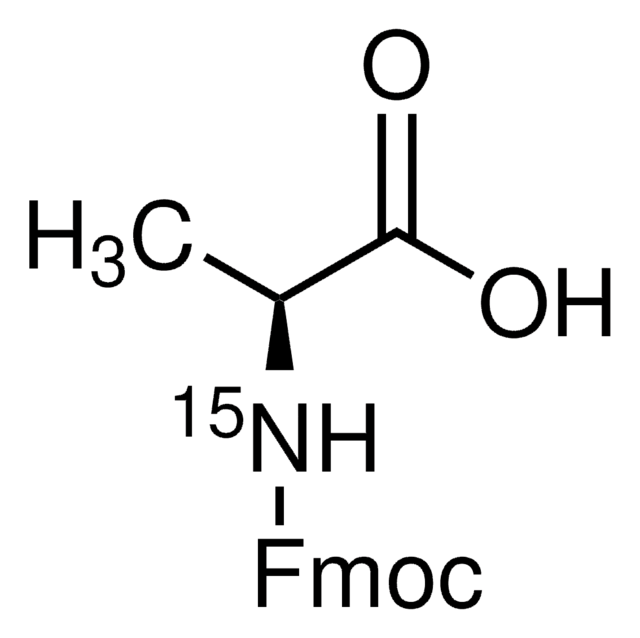 Fmoc-[15N]Alanine structure, CAS 117398-49-9
