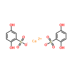 Calcium dobesilate monohydrate structure, CAS 117552-78-0