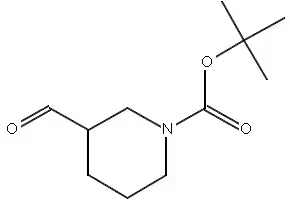 N-Boc-3-formylpiperidine structure, CAS 118156-93-7
