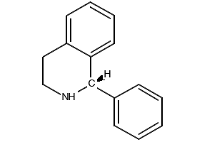 (1S)-1-Phenyl-1,2,3,4-tetrahydroisoquinoline structure, CAS 118864-75-8