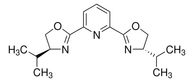 2,6-Bis[(4S)-(-)-isopropyl-2-oxazolin-2-yl]pyridine structure, CAS 118949-61-4