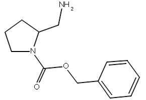 (S)-2-(Aminomethyl)-1-Cbz-pyrrolidine structure, CAS 119020-03-0