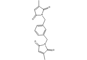 1,3-Bis(citraconimidomethyl)benzene structure, CAS 119462-56-5
