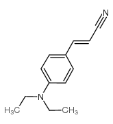 trans-4-(Diethylamino)cinnamonitrile structure, CAS 119516-33-5