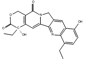 7-Ethyl-10-hydroxycamptothecin structure, CAS 119577-28-5