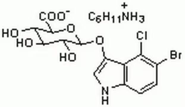 3-Indolyl-beta-D-glucuronic acid sodium salt structure, CAS 119736-51-5