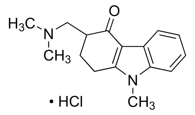 3-[(Dimethylamino)methyl]-1,2,3,9-tetrahydro-9-methyl-4H-carbazol-4-one hydrochloride structure, CAS 119812-29-2