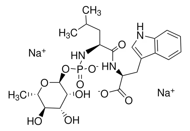 Phosphoramidon disodium salt structure, CAS 119942-99-3
