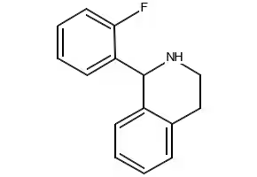 1-(4-Fluorophenyl)-1,2,3,4-tetrahydroisoquinoline structure, CAS 120086-34-2