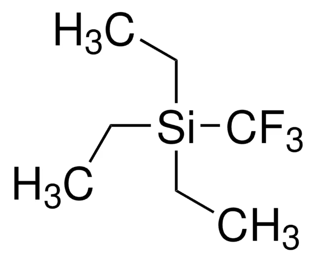 Triethyl(trifluoromethyl)silane structure, CAS 120120-26-5