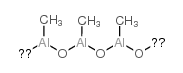 Poly[oxy(methylaluminio)] structure, CAS 120144-90-3