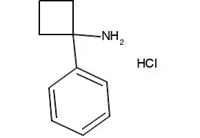1-Phenylcyclobutylamine hydrochloride structure, CAS 120218-45-3