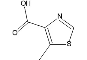 5-Methyl-1,3-thiazole-4-carboxylic acid structure, CAS 120237-76-5