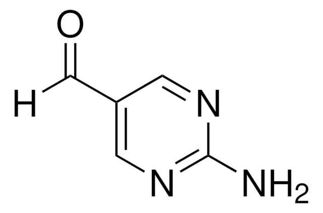 2-Amino-5-pyrimidinecarboxyaldehyde structure, CAS 120747-84-4