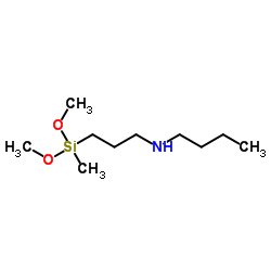 N-[3-(Dimethoxymethylsilyl)propyl]butan-1-amine structure, CAS 120939-52-8