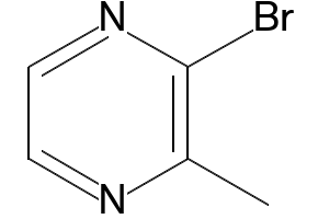 2-Bromo-3-methylpyrazine structure, CAS 120984-76-1