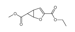 (1alpha,5alpha,6alpha)-2-Oxabicyclo[3.1.0]hex-3-ene-3,6-dicarboxylic acid 3-ethyl 6-methyl ester structure, CAS 121262-20-2
