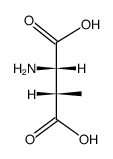 (2S,3R)-2-Amino-3-methylsuccinic acid structure, CAS 121570-10-3