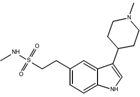 Naratriptan structure, CAS 121679-13-8