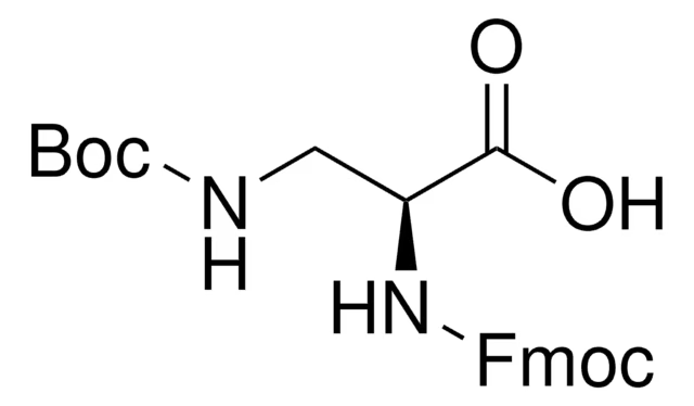 N-Boc-N'-Fmoc-L-2,3-diaminopropionic acid structure, CAS 122235-70-5