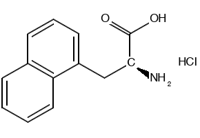 3-(1-Naphthyl)-L-alaine hydrochloride structure, CAS 122745-10-2