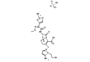 Cefoselis structure, CAS 122841-10-5