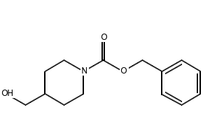 1-Cbz-4-hydroxymethylpiperidine structure, CAS 122860-33-7
