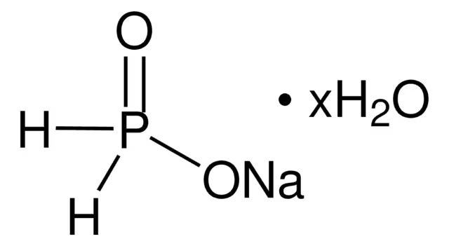 Sodium hypophosphite hydrate structure, CAS 123333-67-5