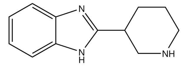 2-(3-Piperidinyl)-1H-benzimidazole structure, CAS 123771-23-3