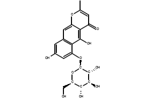 Cassiaside structure, CAS 123914-49-8