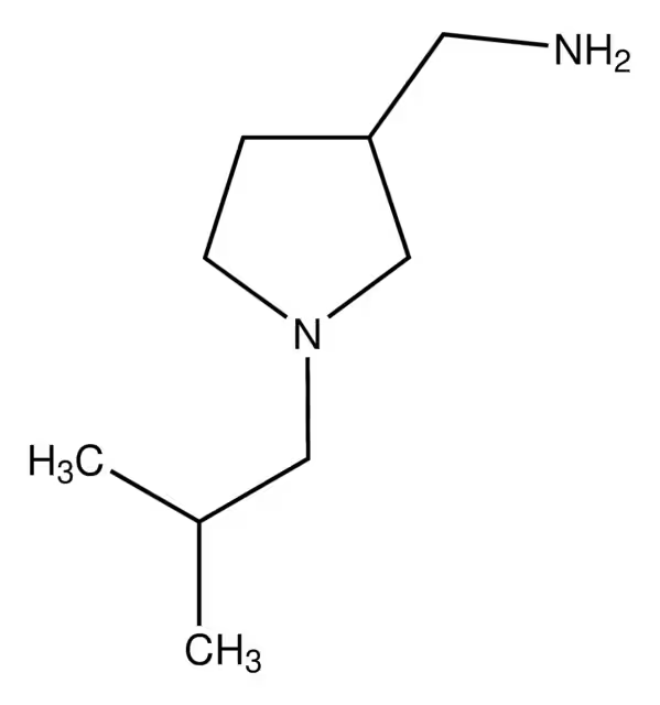 (1-Benzylpiperidin-3-yl)methanamine structure, CAS 124257-62-1