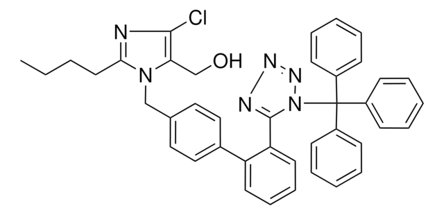 [2-Butyl-4-chloro-1-[(2'-(1-trityl-1H-tetrazol-5-yl)biphenyl-4-yl)methyl]-1H-imidazol-5-yl]methanol structure, CAS 124751-00-4