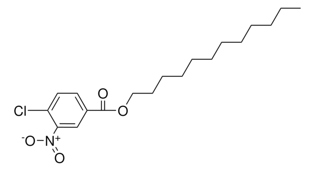 Dodecyl 4-chloro-3-nitrobenzoate structure, CAS 124809-77-4