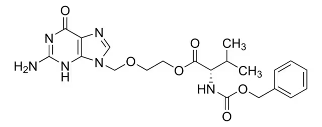 Cbz-Valaciclovir structure, CAS 124832-31-1