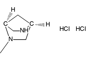 (1R)-2-Methyl-2,5-diazabicyclo[2.2.1]heptane dihydrobromide structure, CAS 125224-64-8