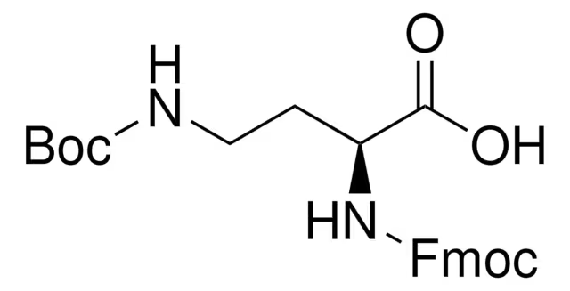 N-Fmoc-N'-Boc-L-2,4-diaminobutyric acid structure, CAS 125238-99-5