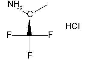 (S)-2-Amino-1,1,1-trifluoropropane hydrochloride structure, CAS 125353-44-8