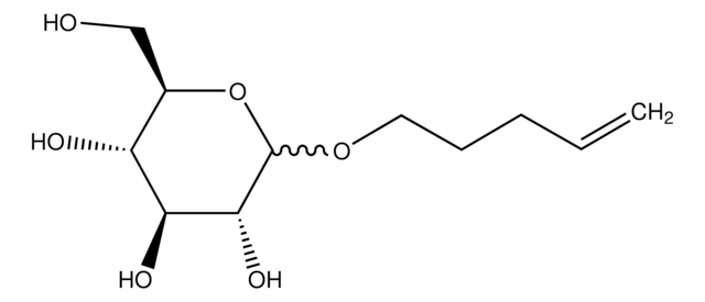 Pent-4-enyl-D-glucopyranoside structure, CAS 125631-33-6