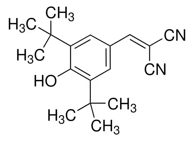 Octyl-3,5-di-tert-butyl-4-hydroxy-hydrocinnamate structure, CAS 125643-61-0