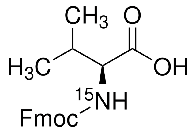 Fmoc-[15N]Valine structure, CAS 125700-35-8
