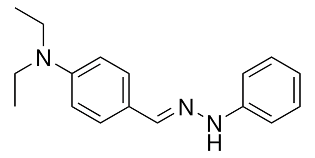 4-(Diethylamino)benzaldehyde diphenylhydrazone structure, CAS 125948-64-3