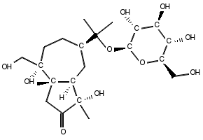 Atractyloside A structure, CAS 126054-77-1