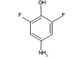 4-Amino-2,6-difluorophenol structure, CAS 126058-97-7