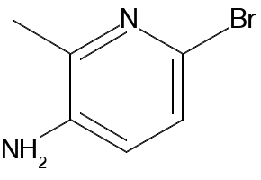 5-Amino-2-bromo-6-picoline structure, CAS 126325-47-1