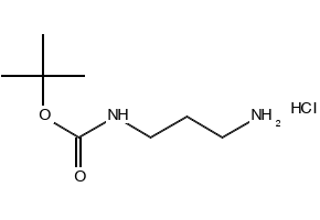 N-Boc-1,3-propanediamine hydrochloride structure, CAS 127346-48-9