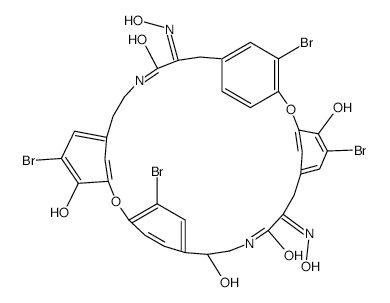 Bastadin 10 structure, CAS 127687-08-5
