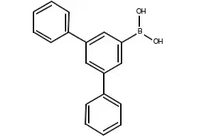 (3,5-Diphenylphenyl)boronic acid structure, CAS 128388-54-5